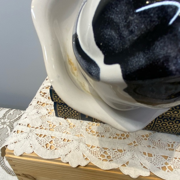 Ceramic Cow Planter - Picture 4 of 8